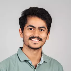 Ein Portrait vom Forscher Akash Chakravarty