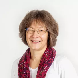 Ein Portrait von der Pflegefachfrau Christa Gisler